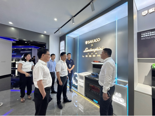 嵊州市政協(xié)主席、政協(xié)秘書(shū)長(zhǎng)到訪(fǎng)浙江板川電器，祝賀板川智慧廚房數(shù)字化工業(yè)園項(xiàng)目開(kāi)工