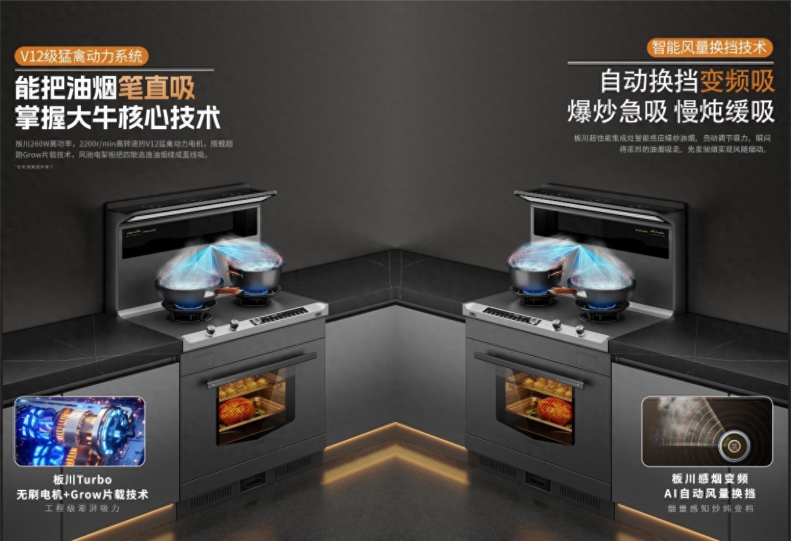 食為天，人為本丨超性能集成灶走進千家萬戶，板川電器副總裁現身說法，為消費者排“油”解難