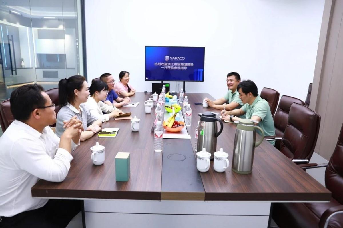 湖南省洪江市政府派駐浙江招商專班赴板川電器考察調研！