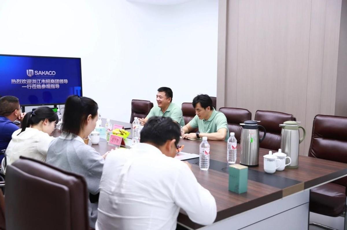 湖南省洪江市政府派駐浙江招商專班赴板川電器考察調研！