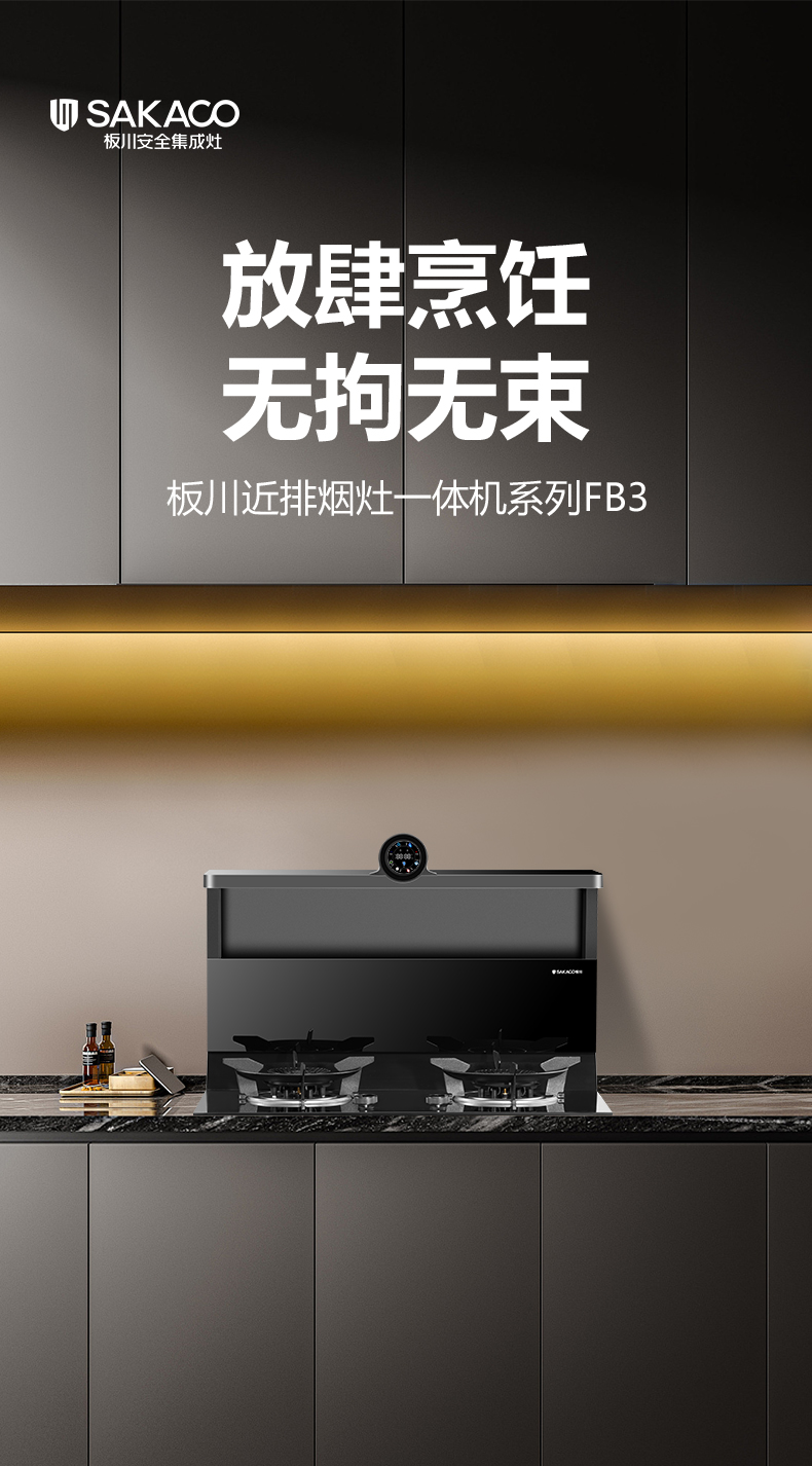 近排煙灶一體機FB3